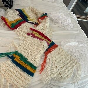 Free People knit scarf